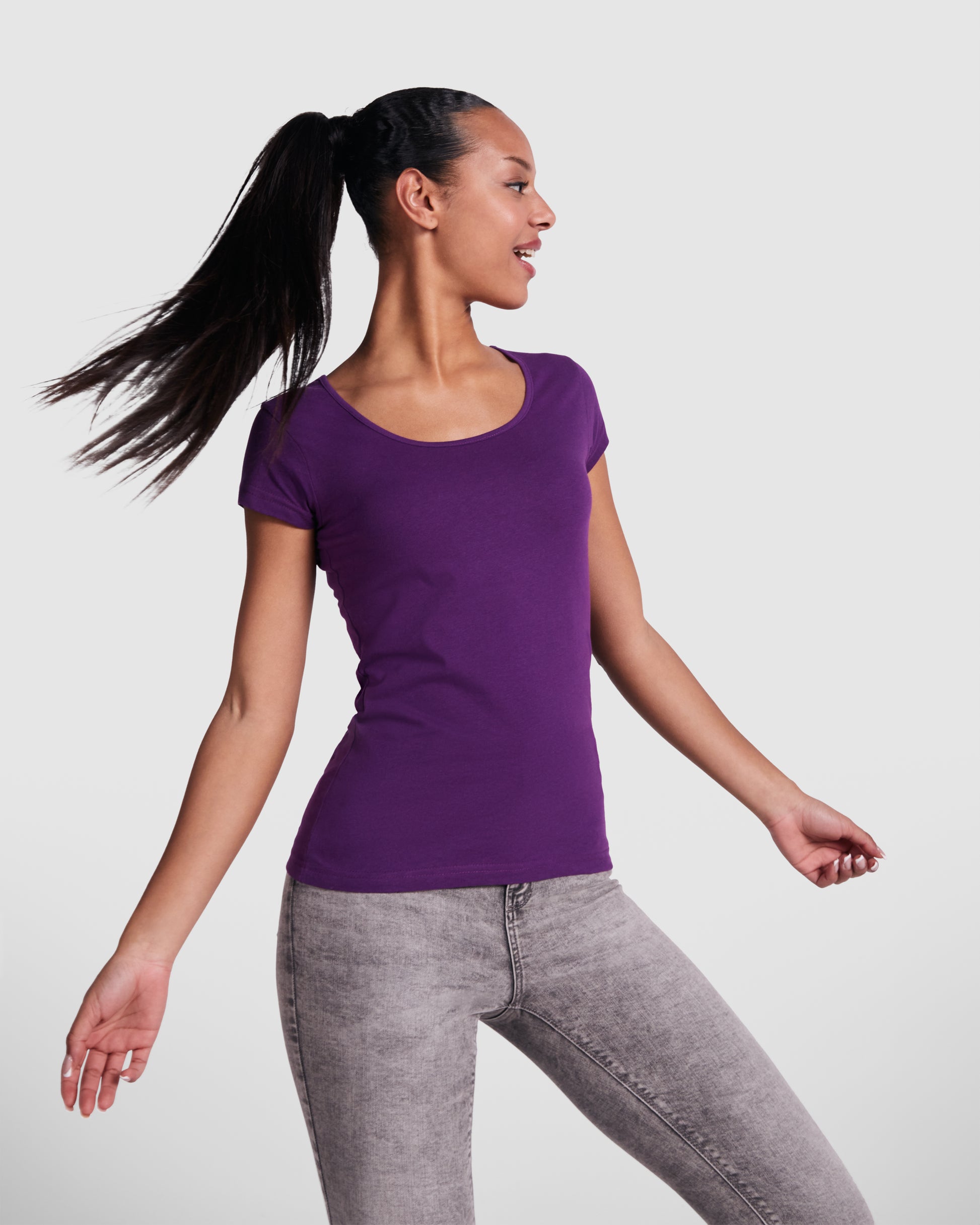 T-shirt femme personnalisable 'Guadalupe' 155gr/m² - Flock élite