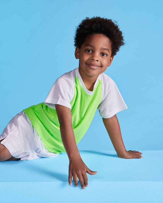 T-shirt sport enfant personnalisable 'Indianapolis' 140 gr/m²