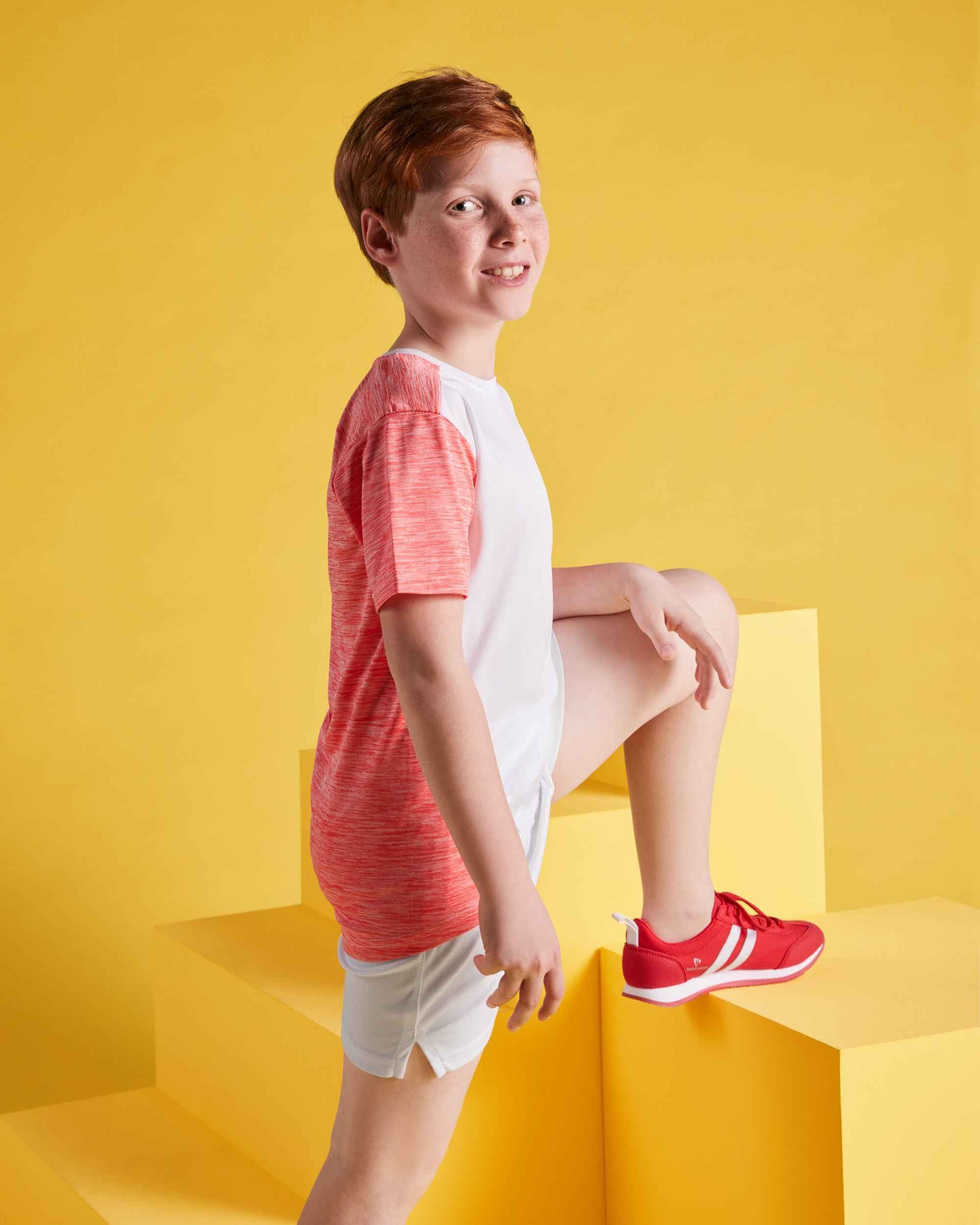 T-shirt sport enfant personnalisable 'Zolder' 135 gr/m²