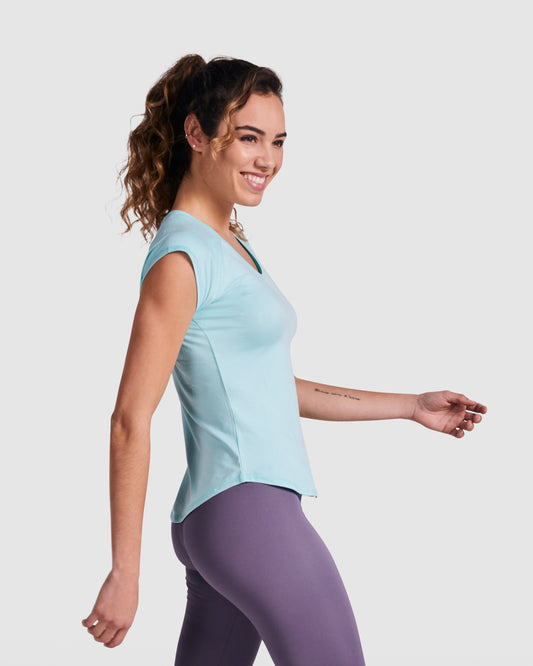 T-shirt sport femme personnalisable 'Jada' 160 gr/m² - Flock élite