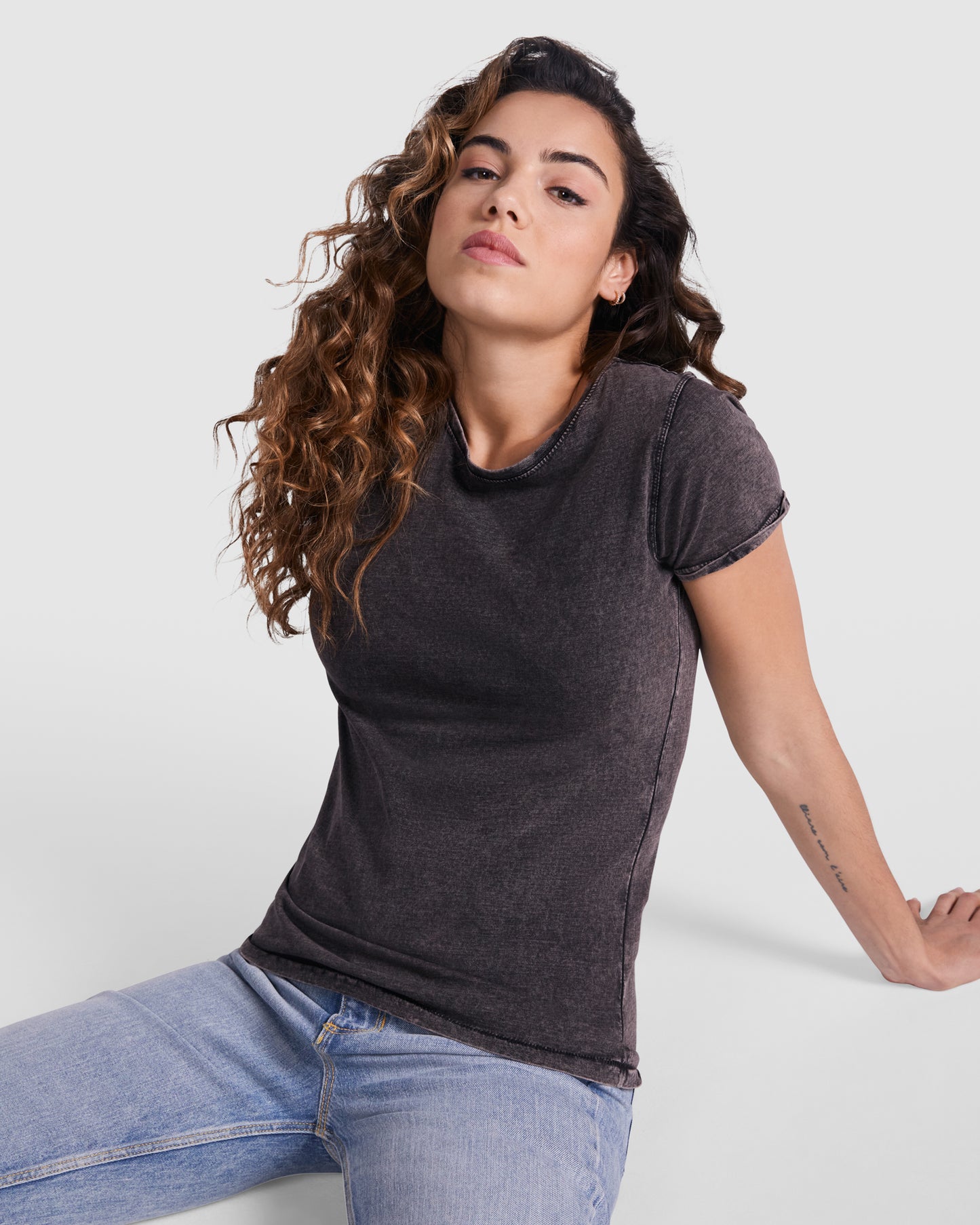 T-shirt femme personnalisable 'Husky' 160gr/m² - Flock élite