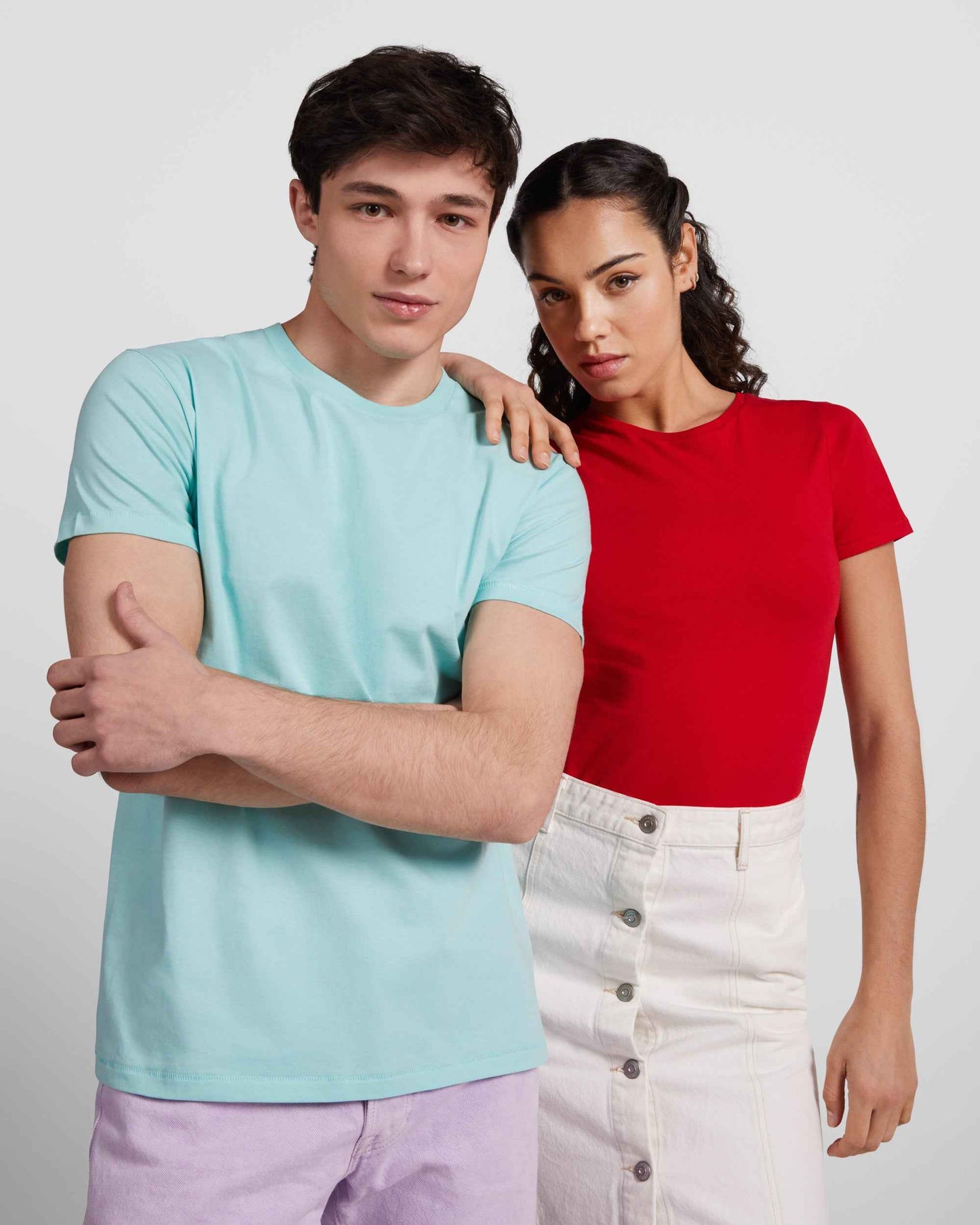 T-shirt femme personnalisable 'Golden' BIO 160 gr/m² - Flock élite