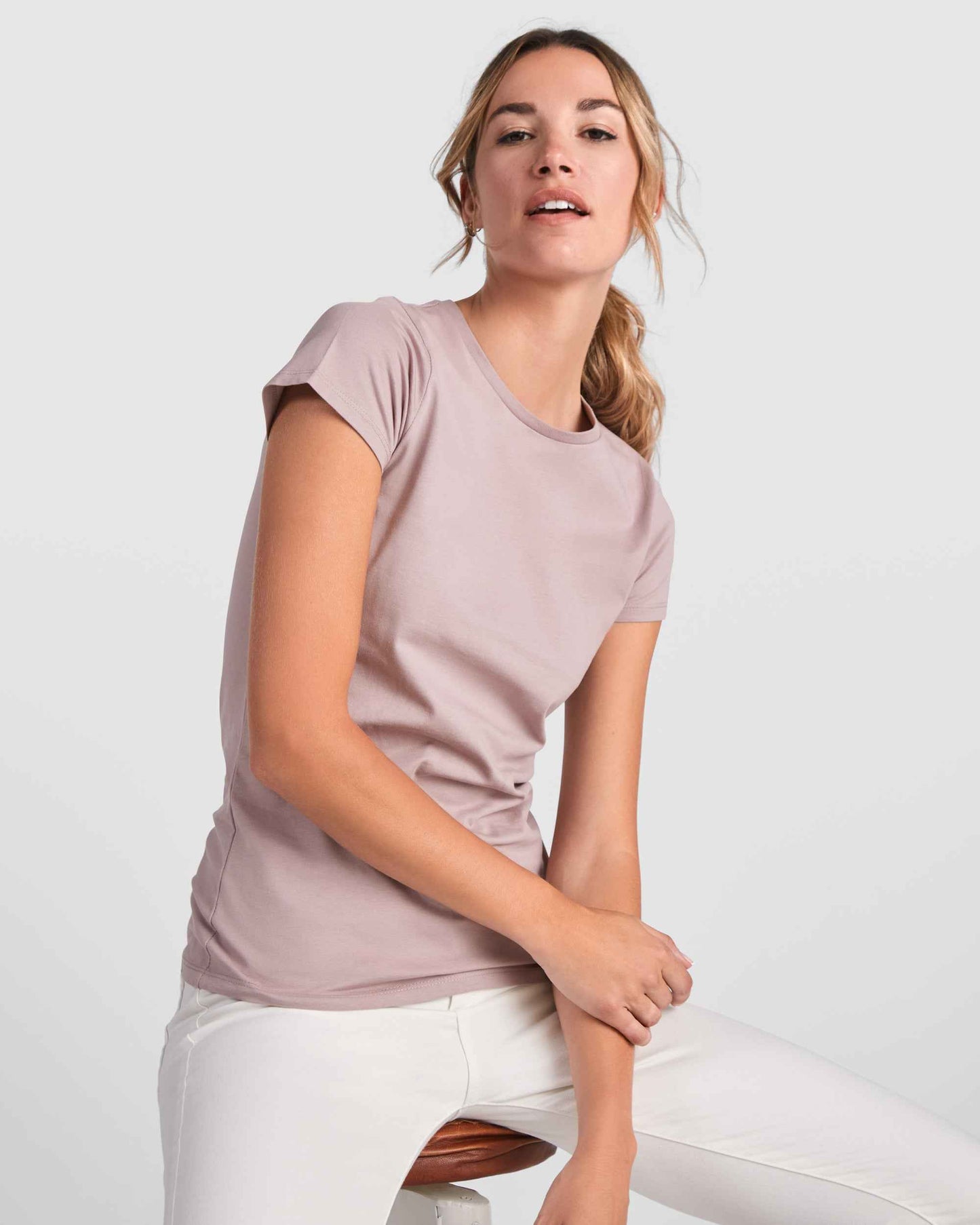 T-shirt femme personnalisable 'Breda' BIO 175 gr/m² - Flock élite