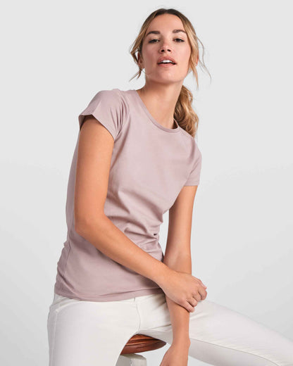 T-shirt femme personnalisable 'Breda' BIO 175 gr/m² - Flock élite