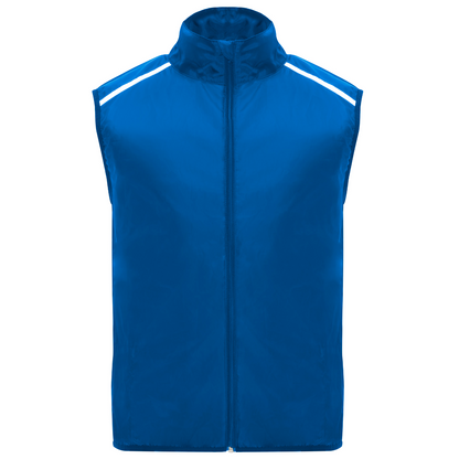 Gilet running unisexe personnalisable 'Jannu' 70gr/m² - Flock élite