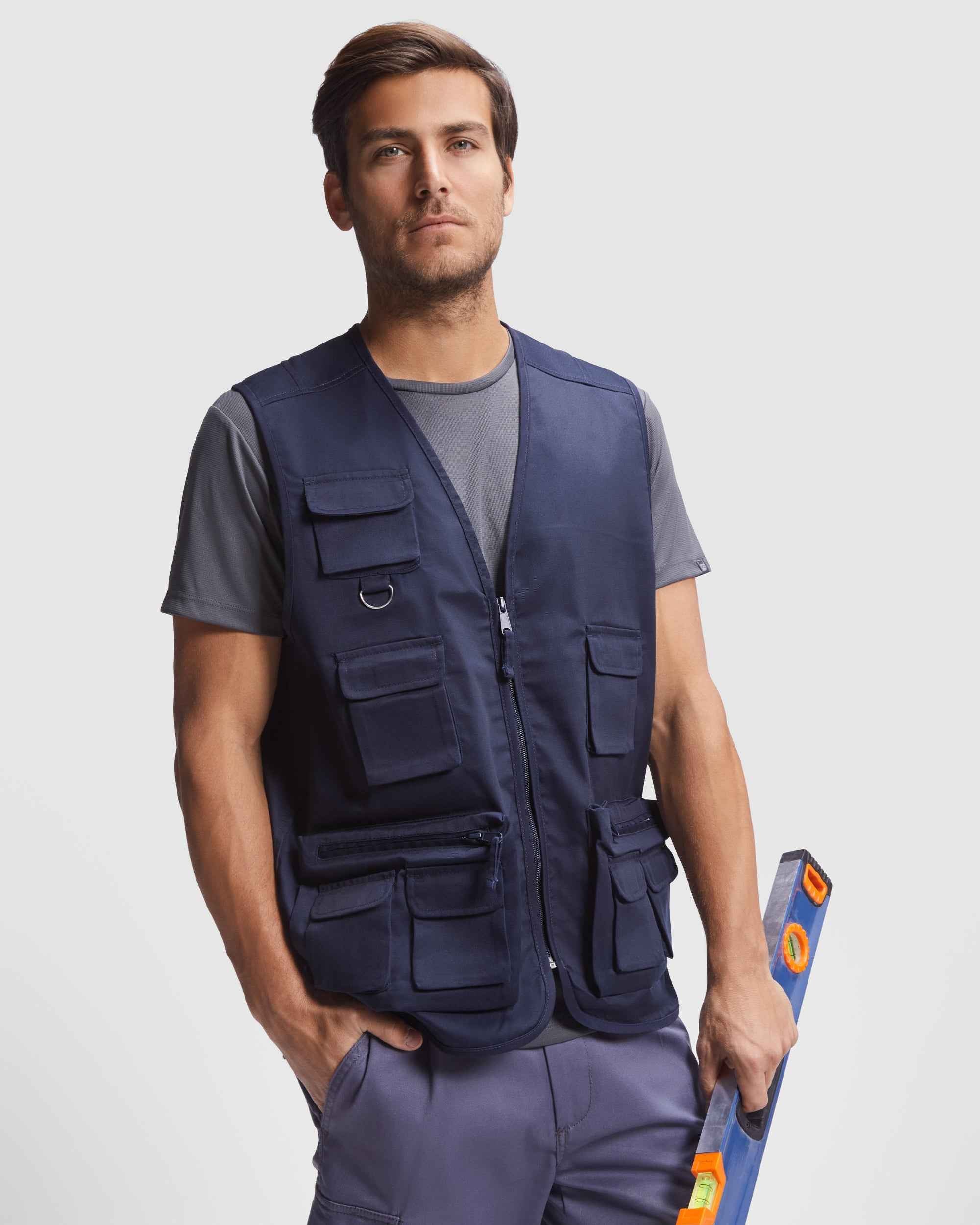 Gilet de travail multi-poches personnalisable 'Venera'