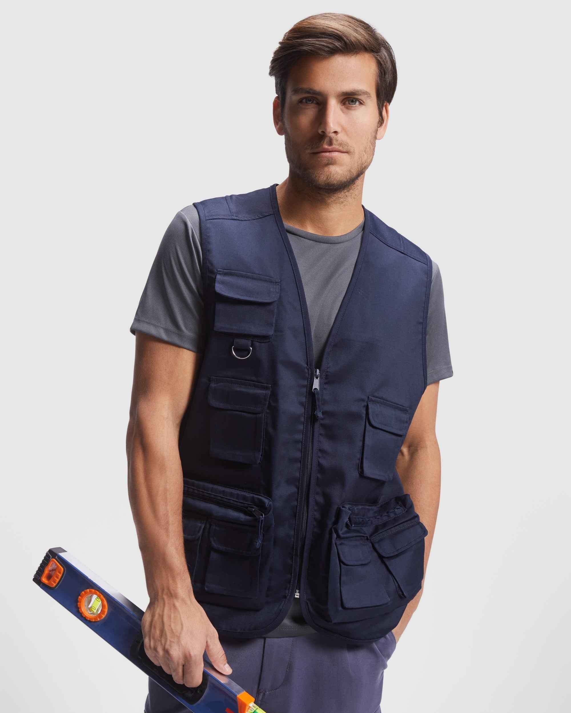 Gilet de travail multi-poches personnalisable 'Venera'