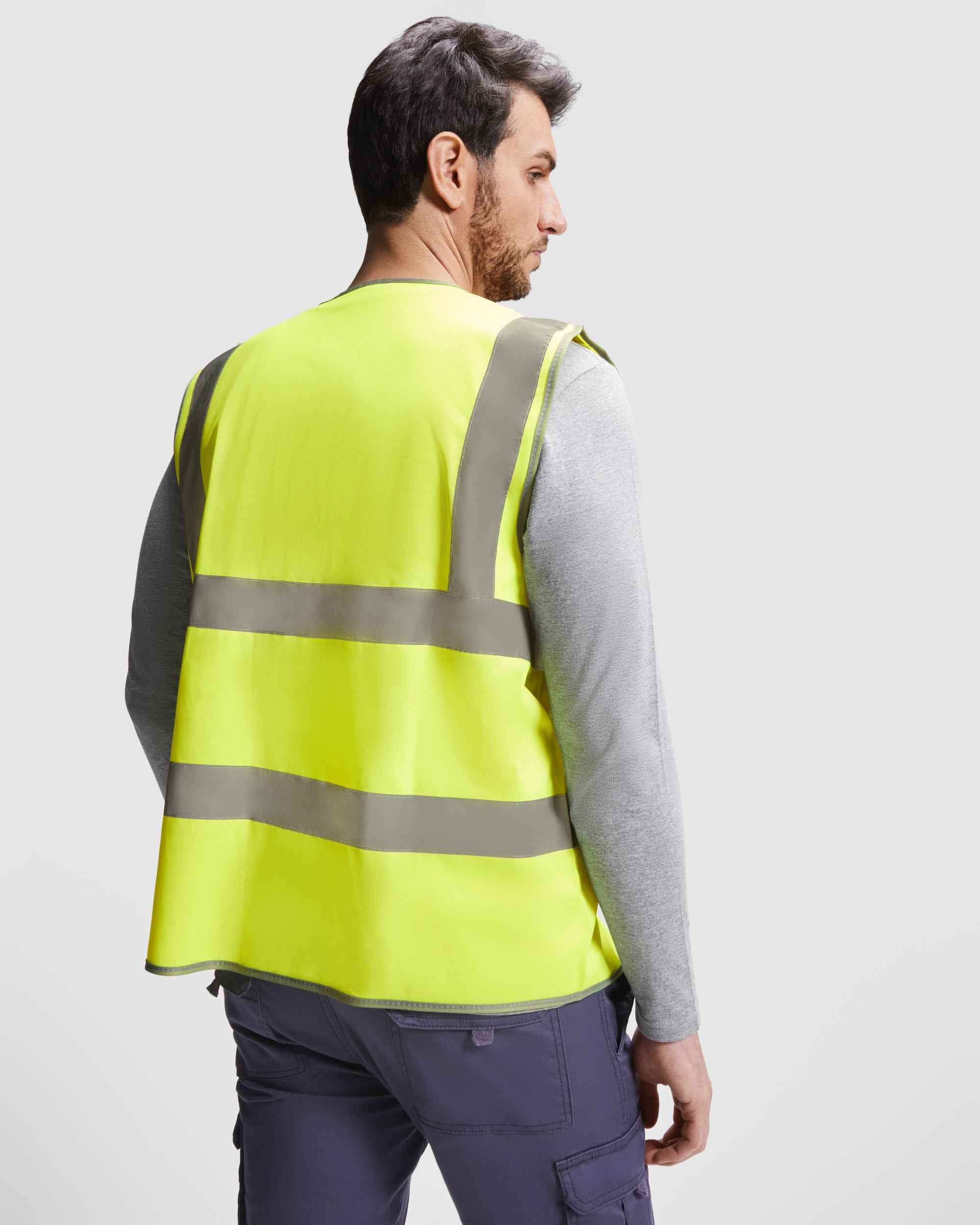 Gilet haute visibilité personnalisable 'Polux' - Flock élite