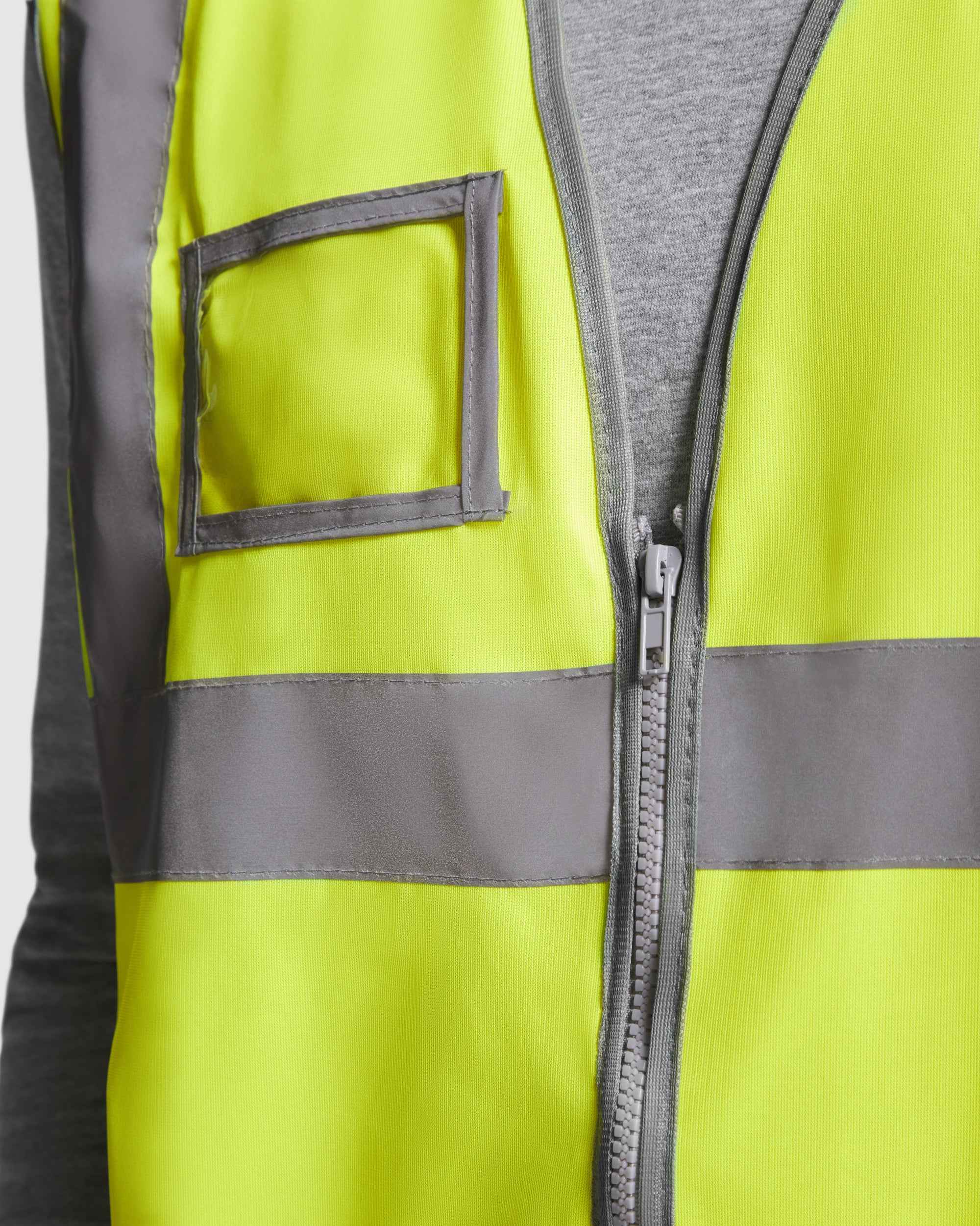 Gilet haute visibilité personnalisable 'Polux' - Flock élite