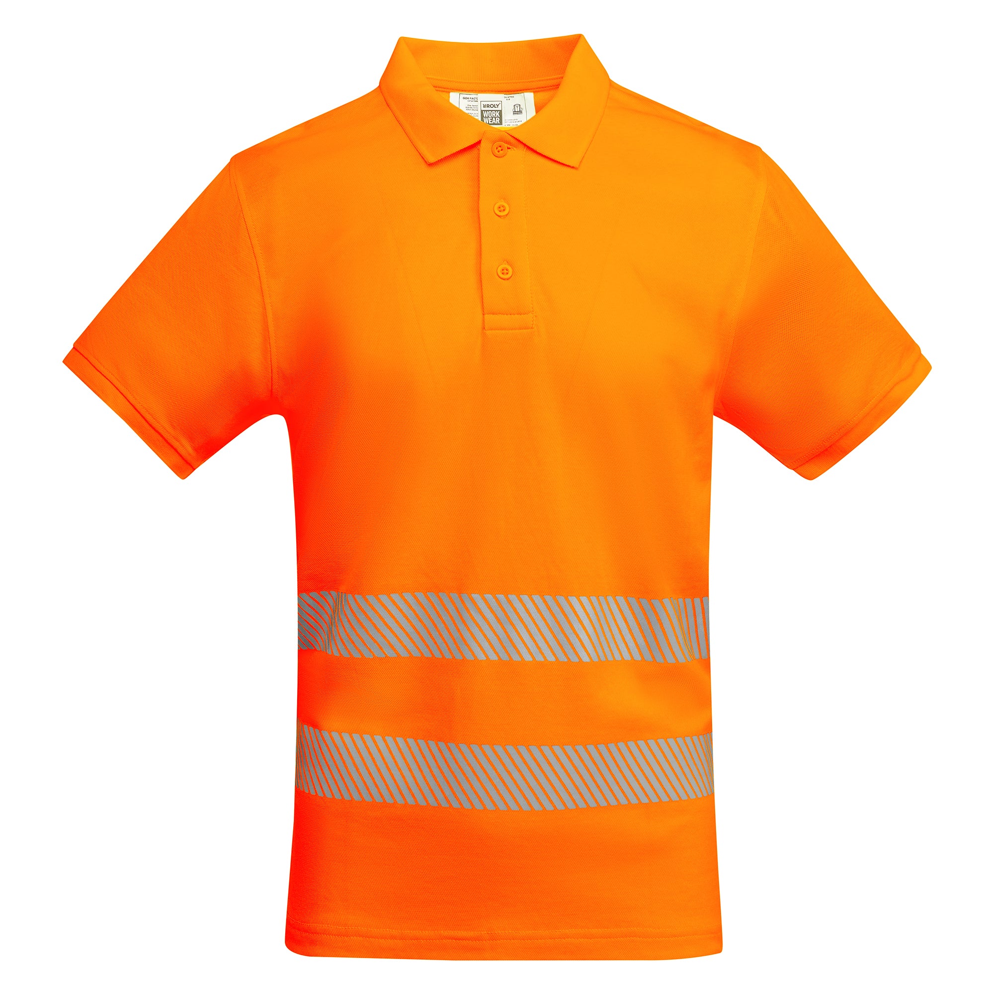 Polo technique haute visibilité personnalisable 'Atrio' 170 gr/m² - Flock élite
