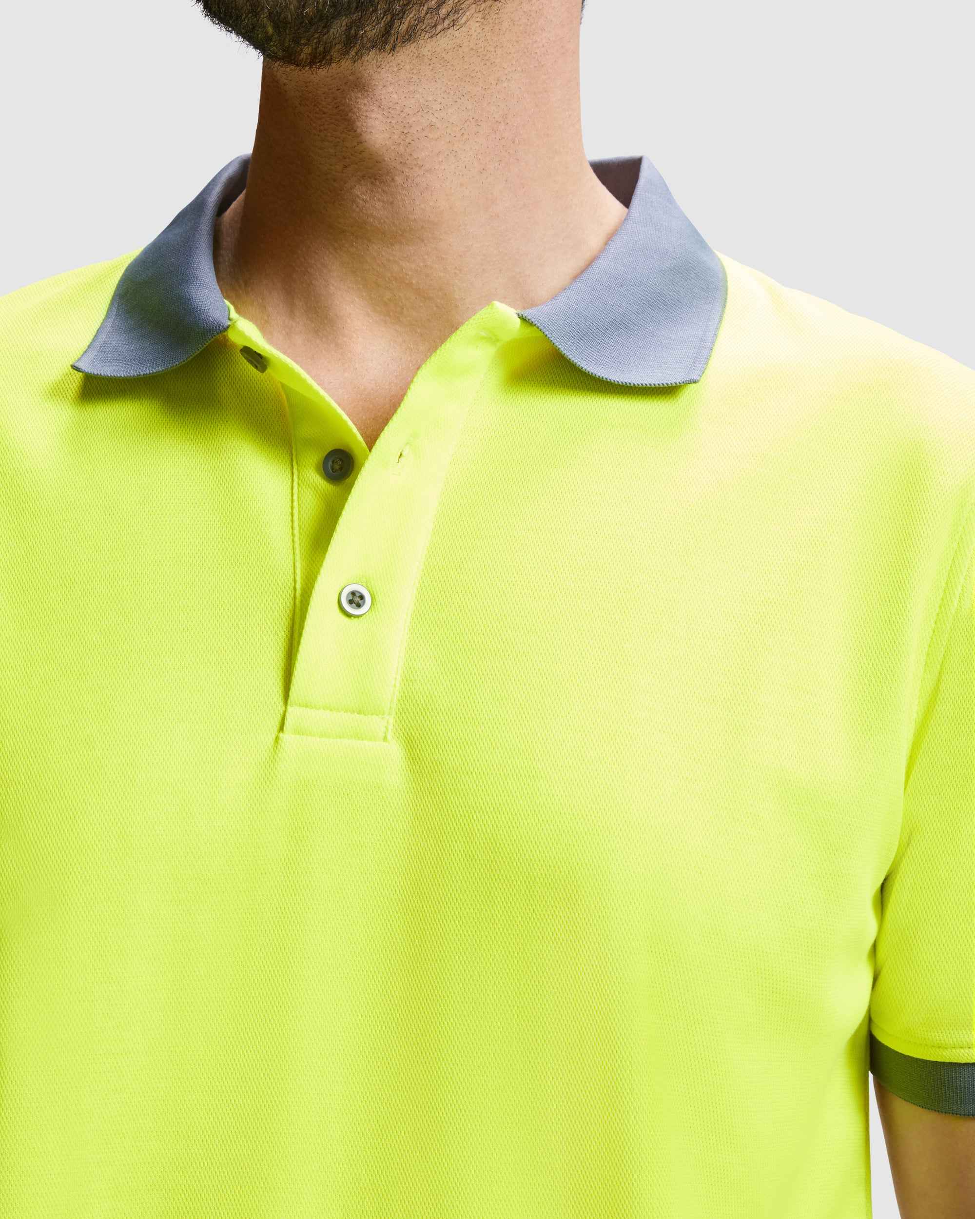 Polo technique haute visibilité personnalisable 'Atrio' 170 gr/m² - Flock élite