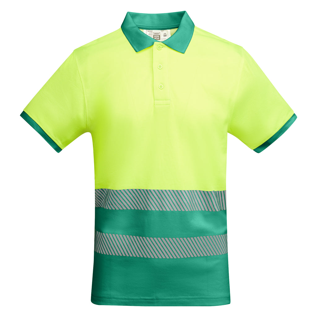 Polo technique haute visibilité personnalisable 'Atrio' 170 gr/m² - Flock élite