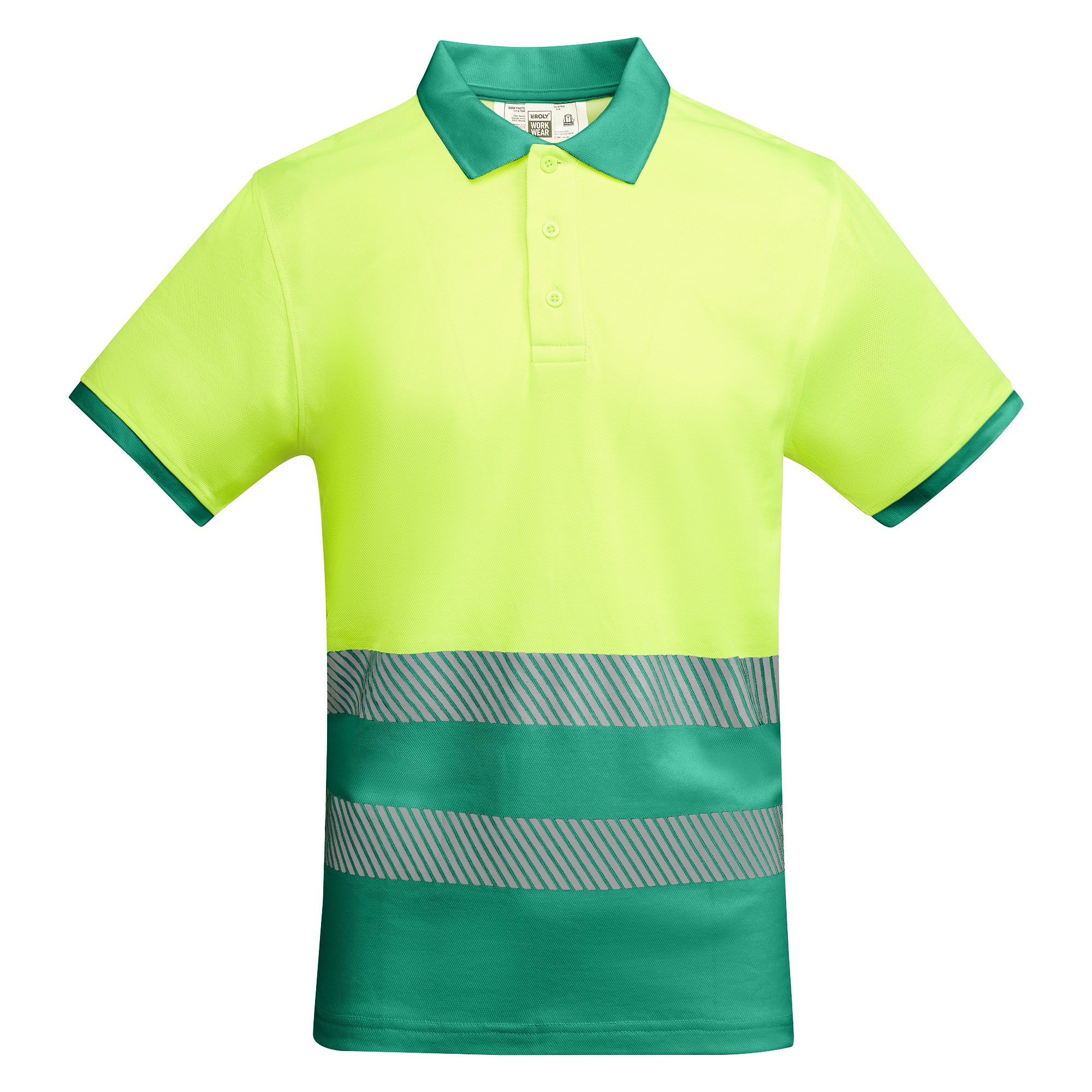 Polo technique haute visibilité personnalisable 'Atrio' 170 gr/m² - Flock élite