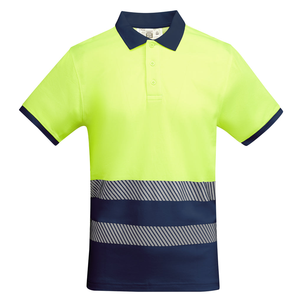 Polo technique haute visibilité personnalisable 'Atrio' 170 gr/m² - Flock élite
