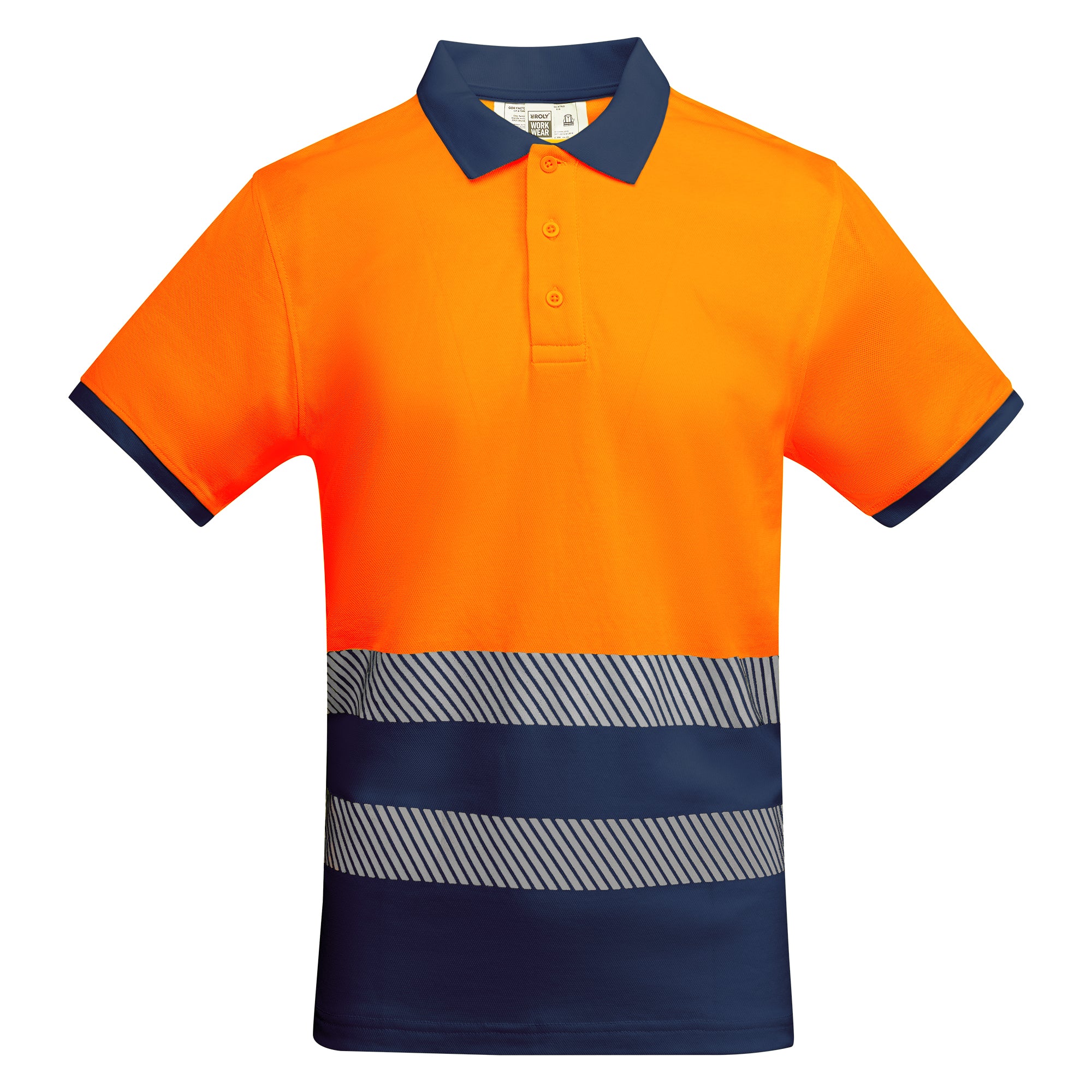 Polo technique haute visibilité personnalisable 'Atrio' 170 gr/m² - Flock élite