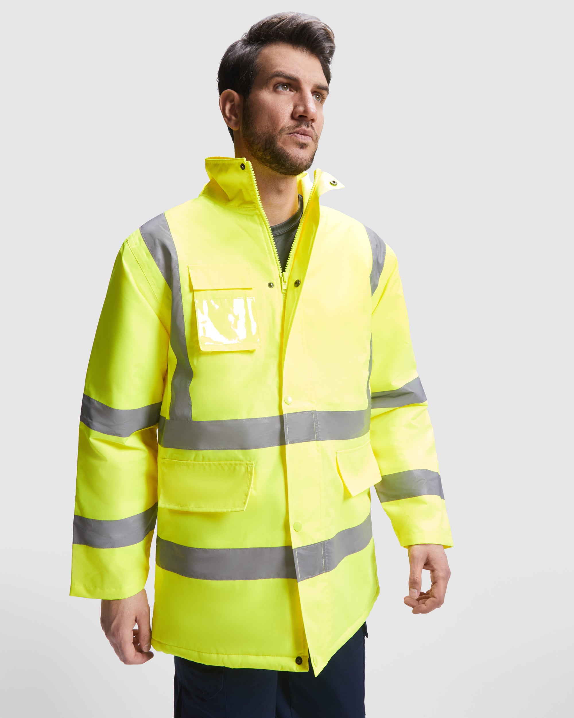 Parka personnalisable haute-visibilité 'Merak' - Flock élite