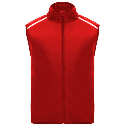 Gilet running unisexe personnalisable 'Jannu' 70gr/m² - Flock élite