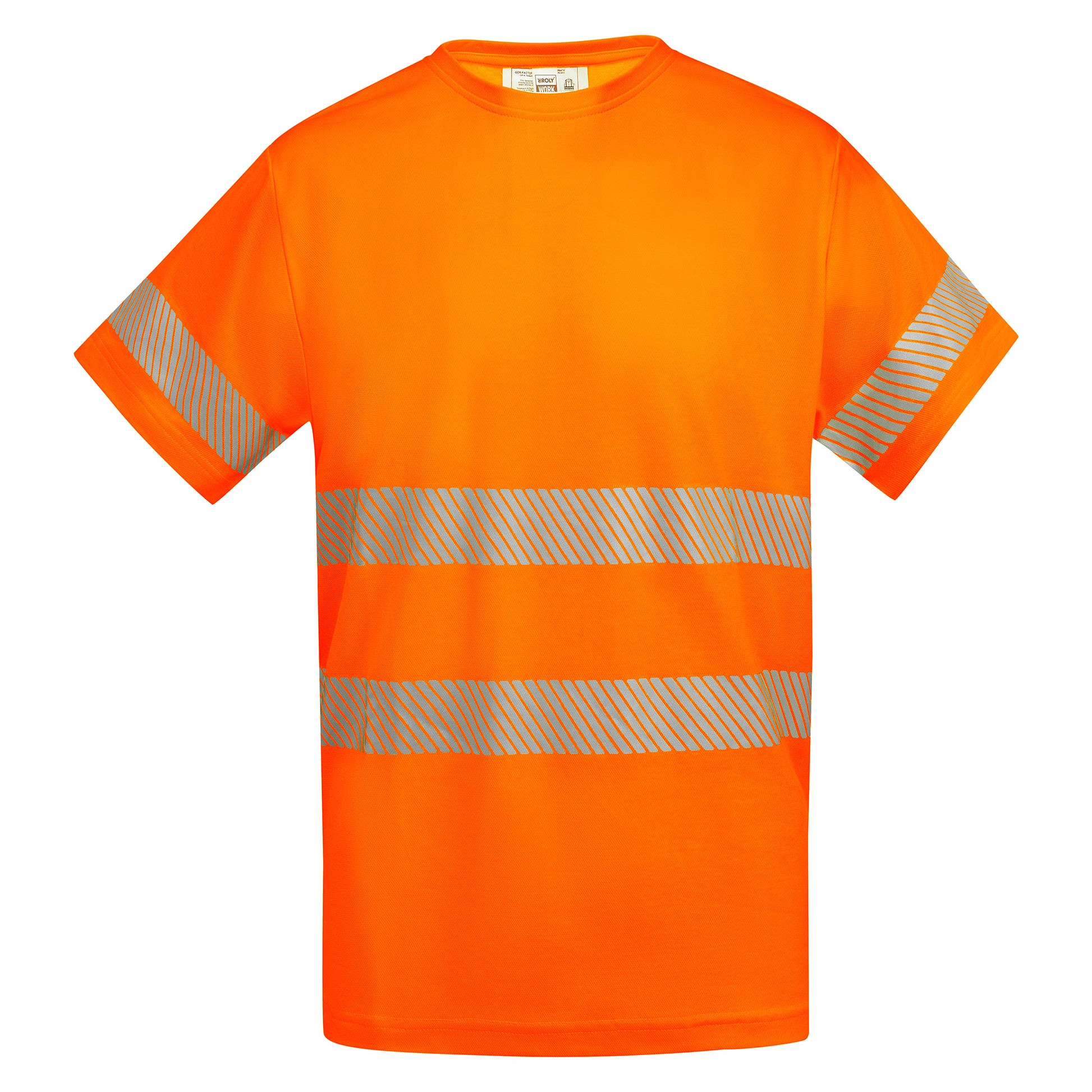 T-shirt technique haute visibilité personnalisable 'Tauri' 170 gr/m² - Flock élite
