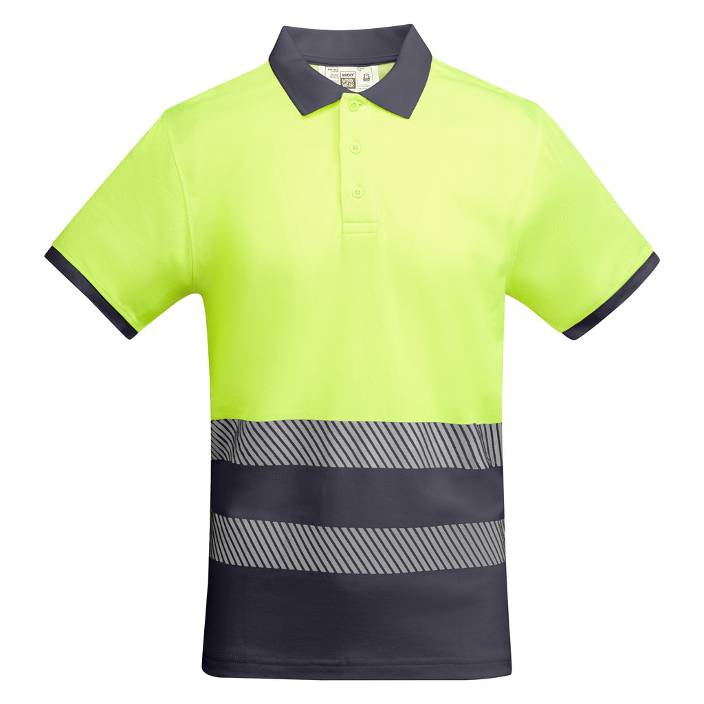 Polo technique haute visibilité personnalisable 'Atrio' 170 gr/m² - Flock élite