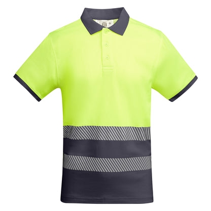 Polo technique haute visibilité personnalisable 'Atrio' 170 gr/m² - Flock élite