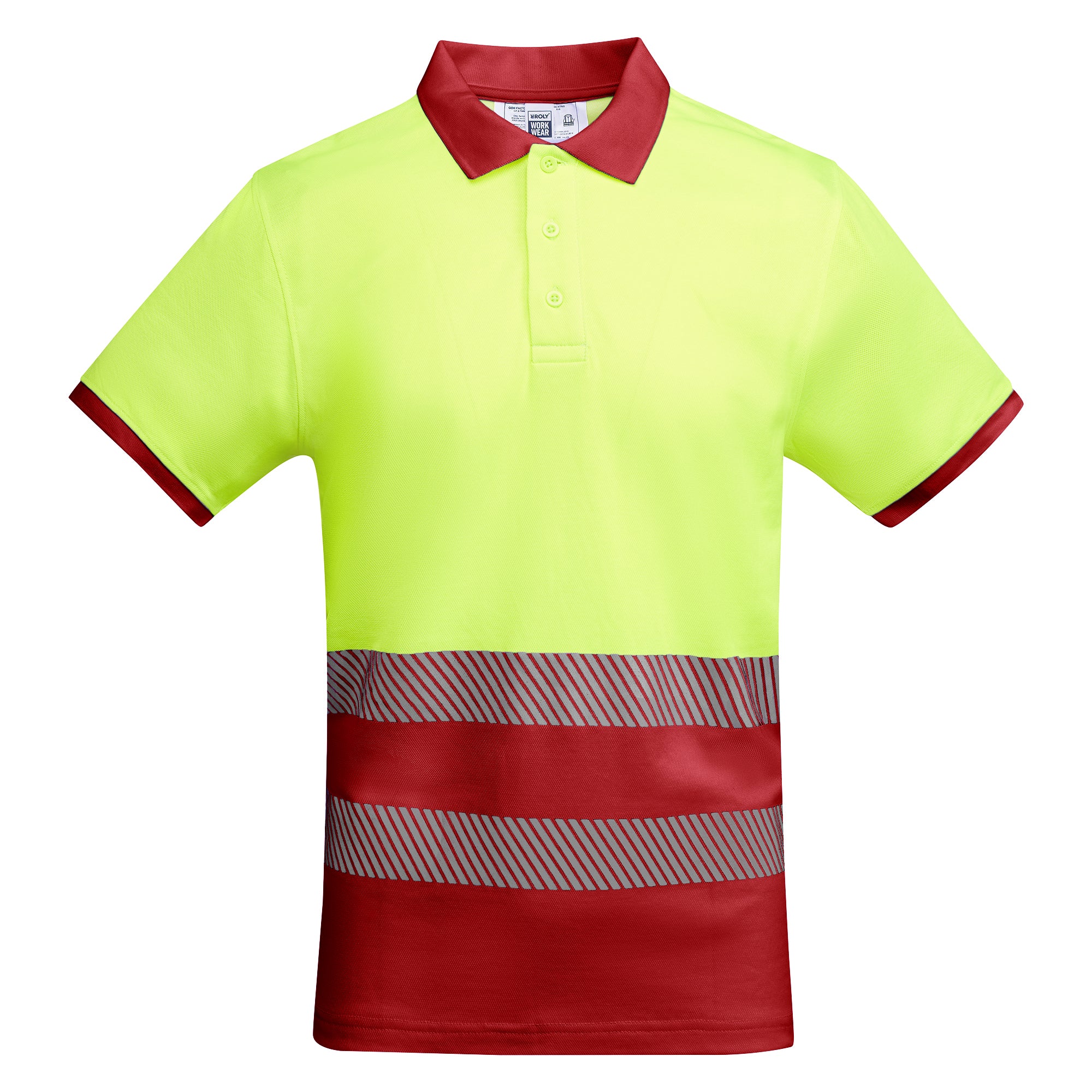 Polo technique haute visibilité personnalisable 'Atrio' 170 gr/m² - Flock élite