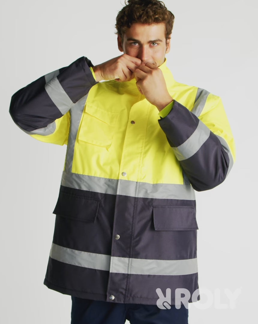 Parka personnalisable haute-visibilité 'Merak'