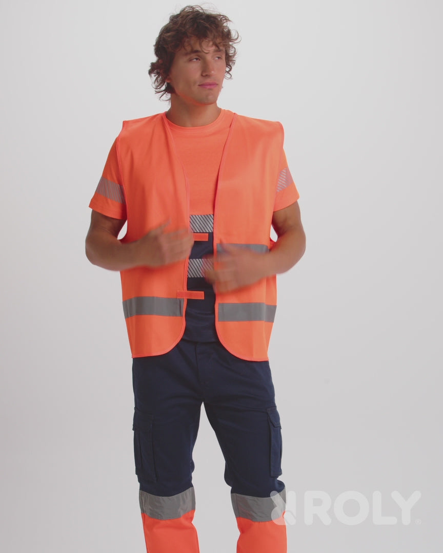 Gilet Haute Visibilité personnalisable 'Sirio'