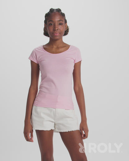 T-shirt femme personnalisable 'Guadalupe' 155gr/m²