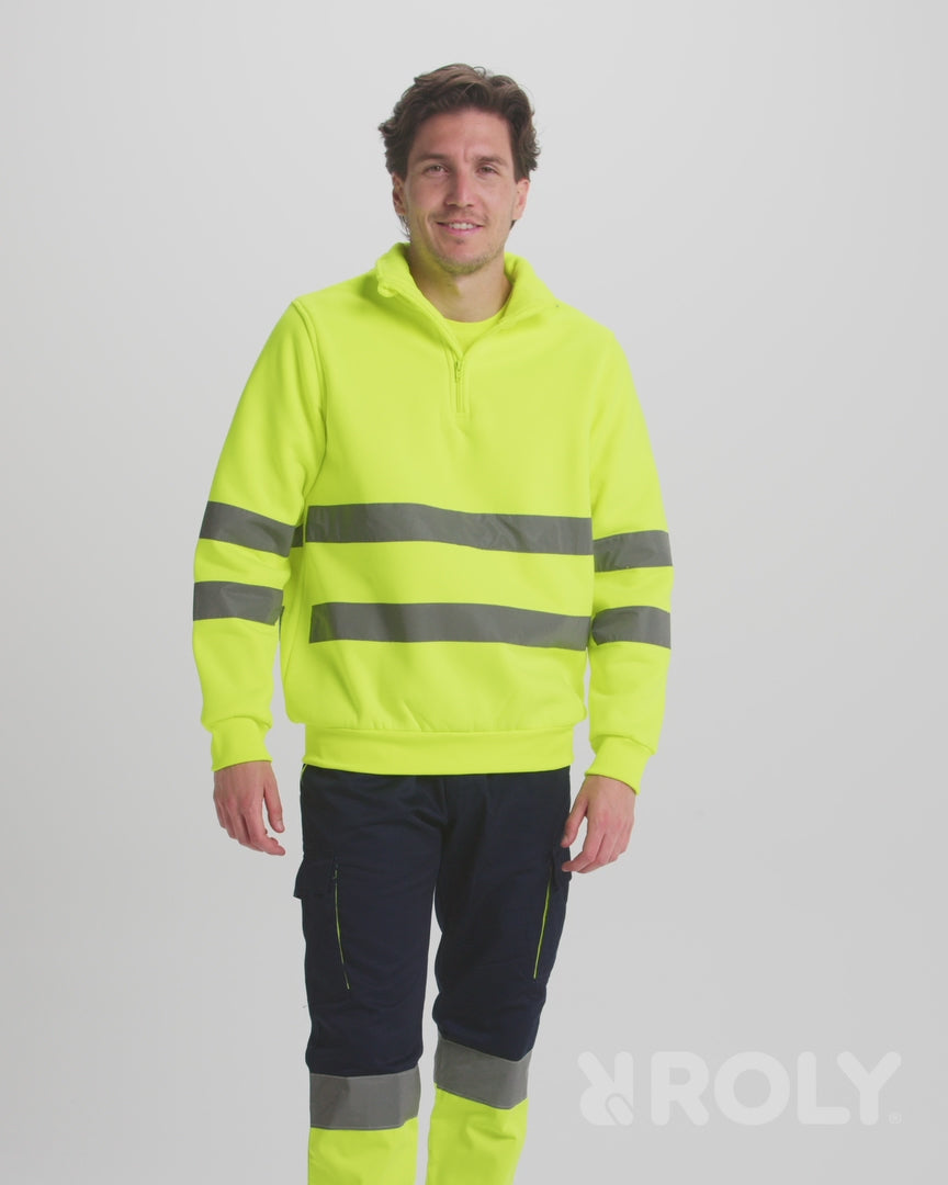 Sweat personnalisable haute visibilité 'Spica'