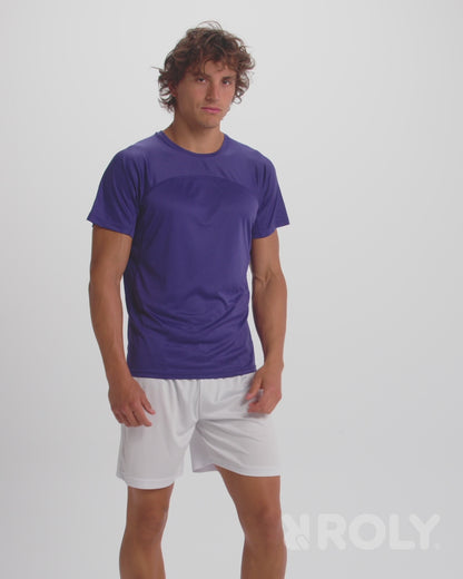T-shirt sport unisexe personnalisable 'Monaco' 140 gr/m²